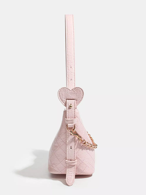 Adjustable Strap Bucket Bag