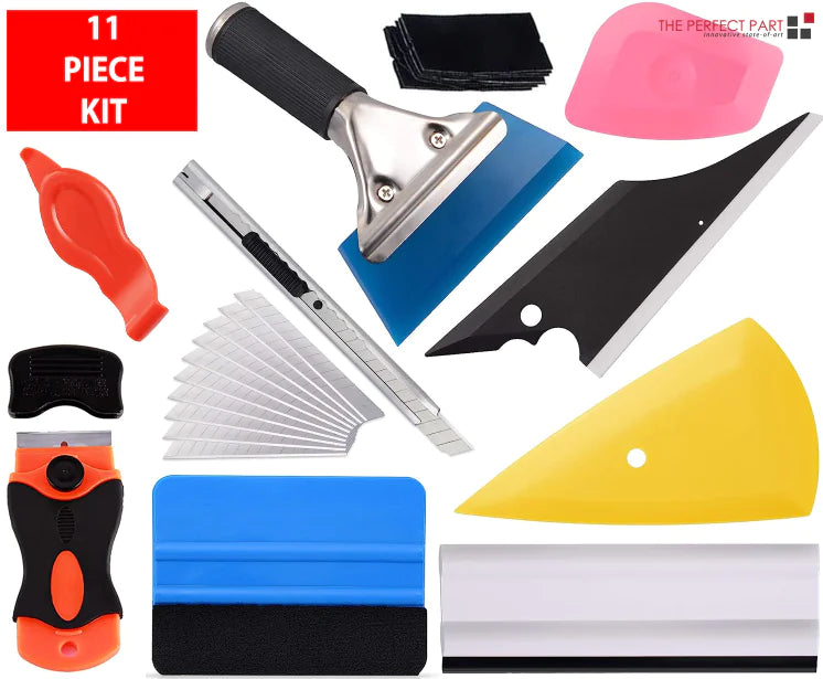 29 Window Tint Tools Kit Car Auto Film Tinting Scraper Squeegee