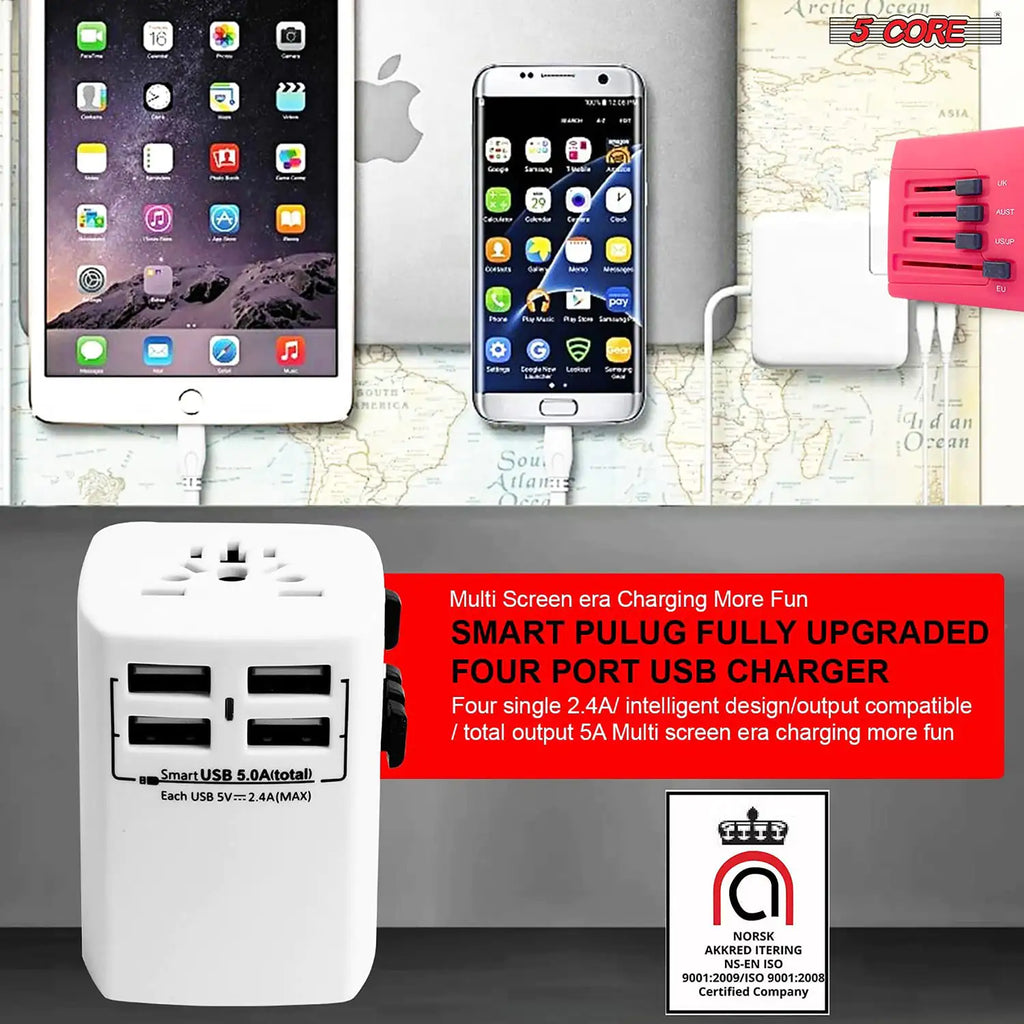 Universal Travel Adapter International Power Adapters 3