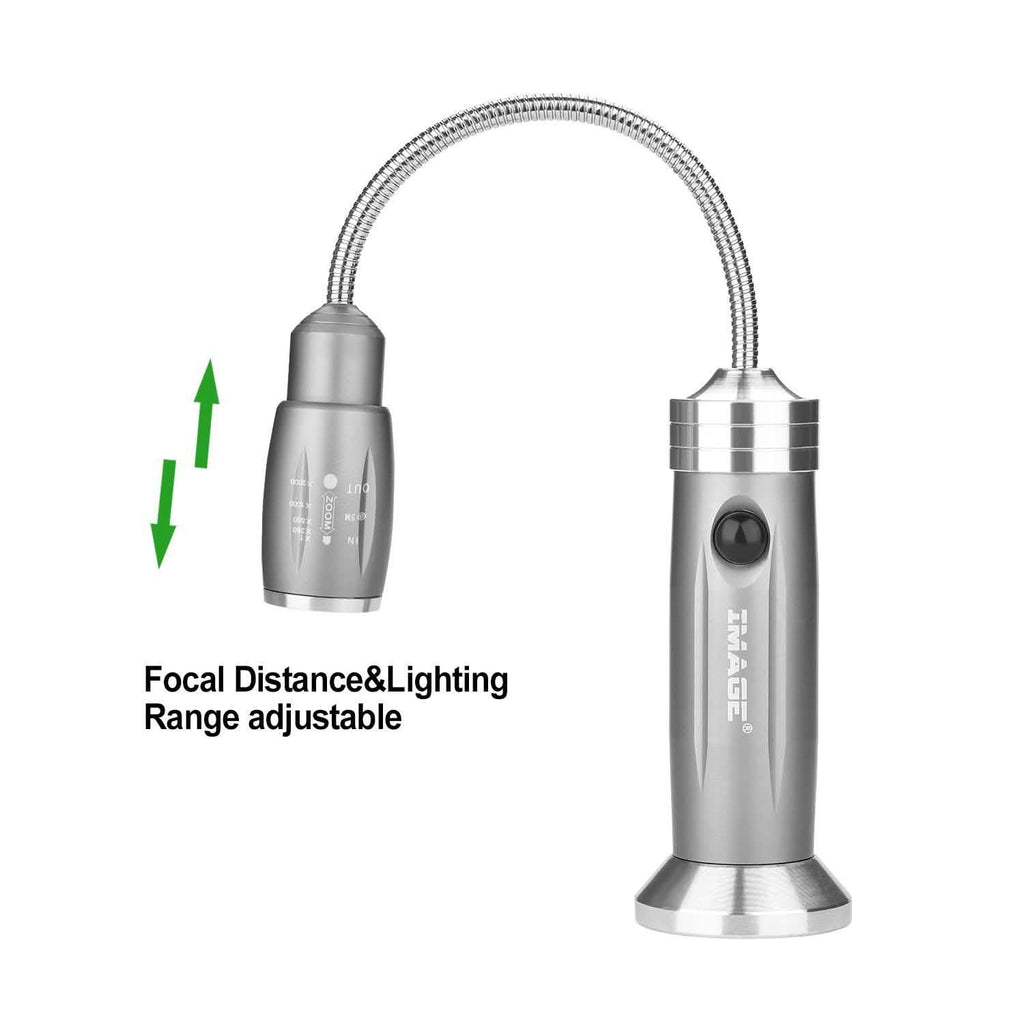 2-Pack: BBQ Grill LED Flashlight Goose Neck Outdoor Lamp