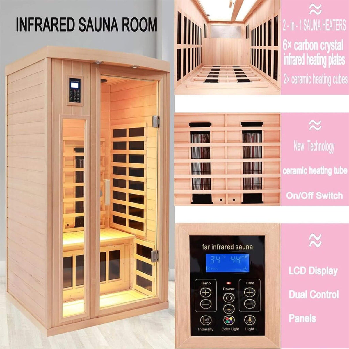 [SAK25714] Orien Premium 2-Person Sauna