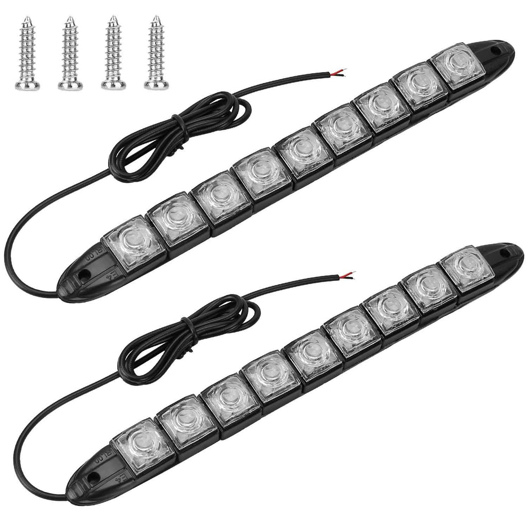 2-Piece: Navigation Marine Boat Strip 9 LED Lights