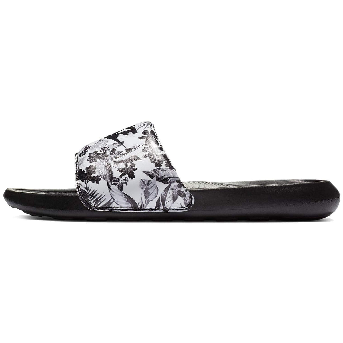 Nike Womens Tobogg Slide Sandal Black/White 5