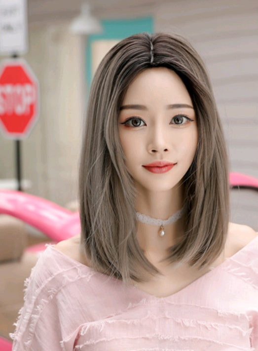 Long Straight Hair Realistic Fashion Wig
