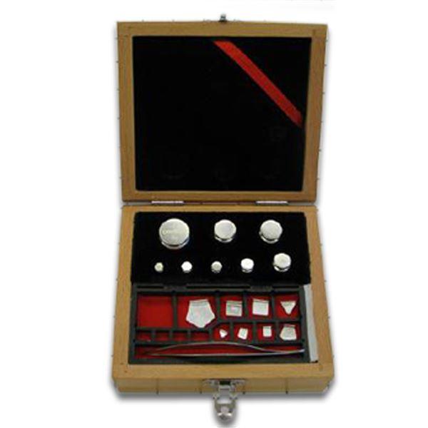 Ohaus 80850111 Class 6 Calibration Mass Set,Stainless Steel 10mg - 50 g