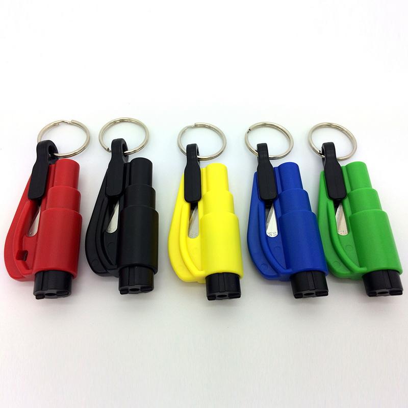 3 in 1 Emergency Mini Safety Hammer Auto Car Window Glass Breaker Seat Belt Rescue Hammer Escape Tool