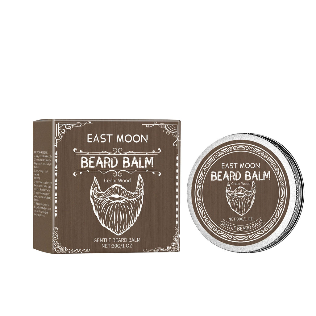 Cedar Wood Beard Care Wax Men's Beard Cedar Wood Care Cream Nourishes And Strengthens Beard