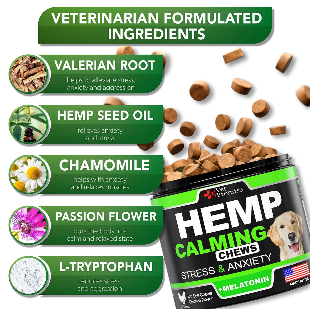 Hemp Dog Calming Chews