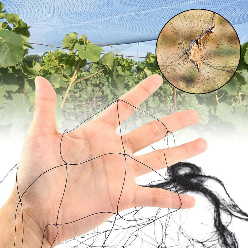 33FT Anti Bird Netting Pond Net Protection Tree Crops Plants