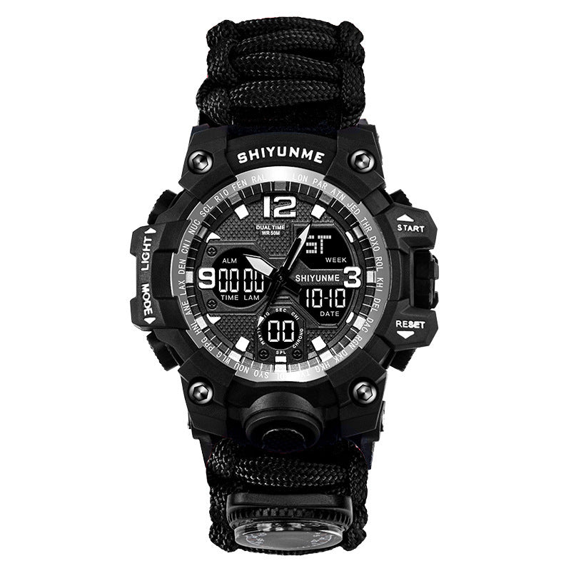 Survival Men Sports Watch With Outdoor Compass