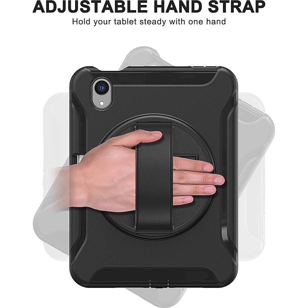 Raider Heavy-Duty Hand Strap Case for iPad mini (A17 Pro)