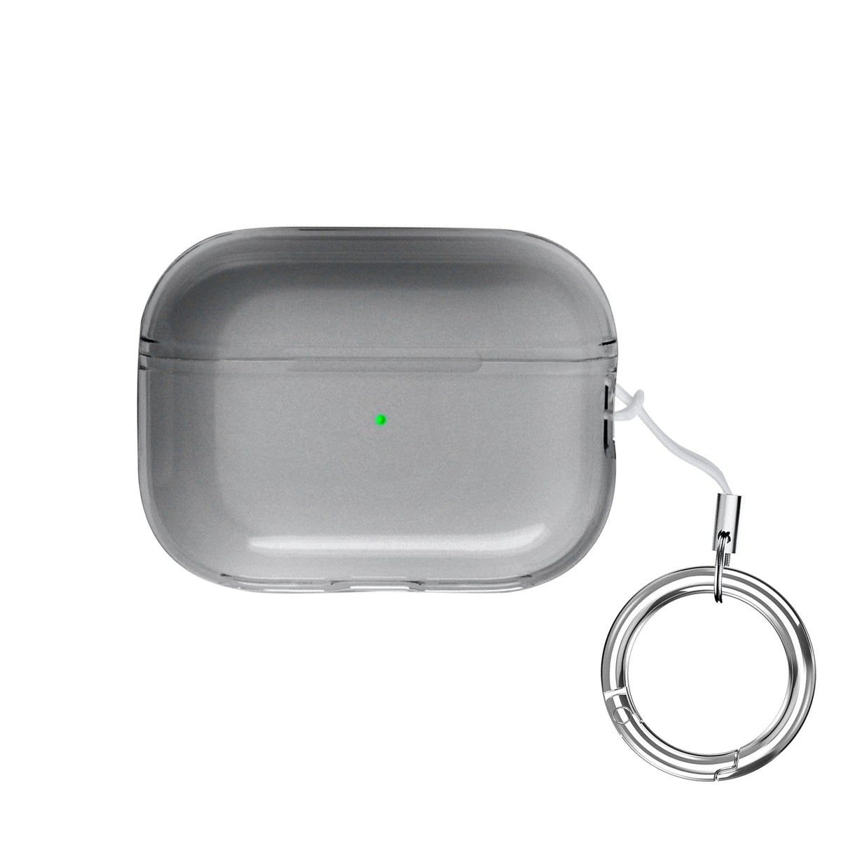 Hybrid-Flex Transparent Black Case for AirPods Pro 2