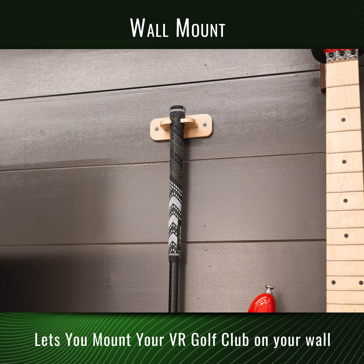 DriVR VR Golf Club Wall Mount