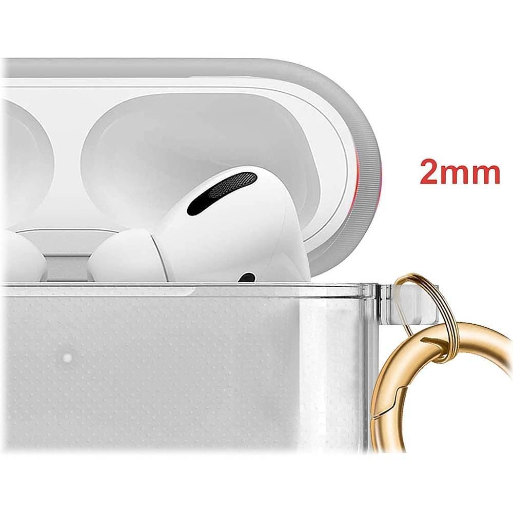Hybrid-Flex Transparent Black Case for AirPods 3