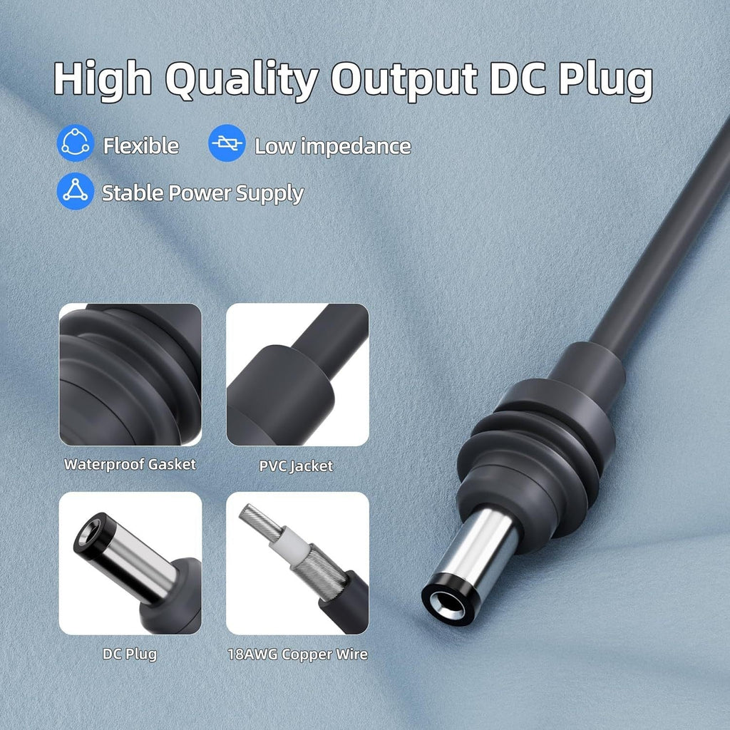 3-in-1 Power Cable Starlink Mini Car Usb-c DC Input 2M-5M