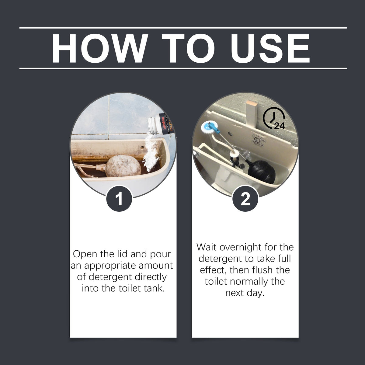 Toilet Tank Cleaner, Toilet Toilet Decontamination Deodorization Deodorization Dirt Cleaning Agent