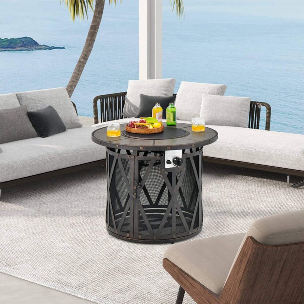 [SAK17432] 30" 30K BTU Fire Pit Table