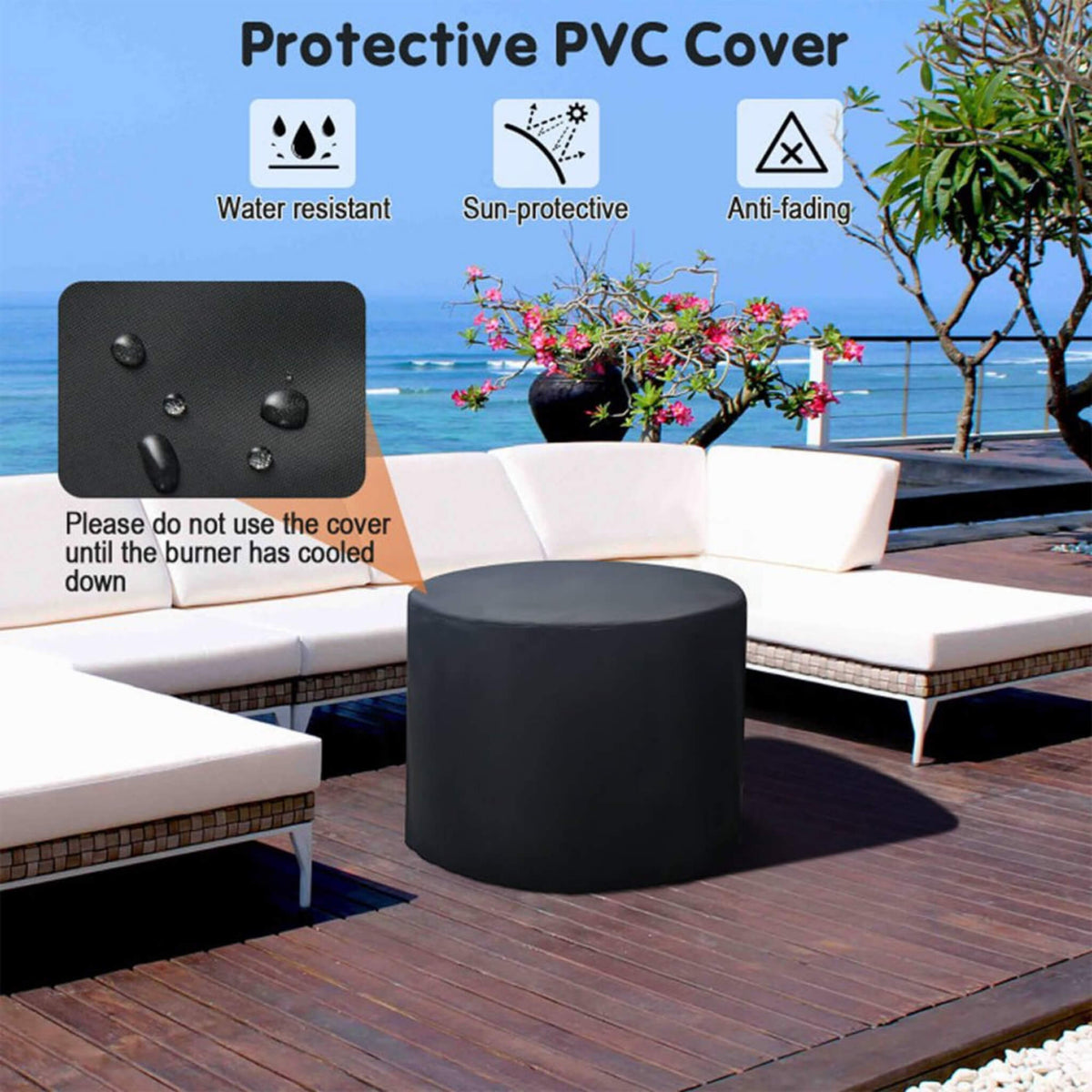 [SAK17432] 30" 30K BTU Fire Pit Table