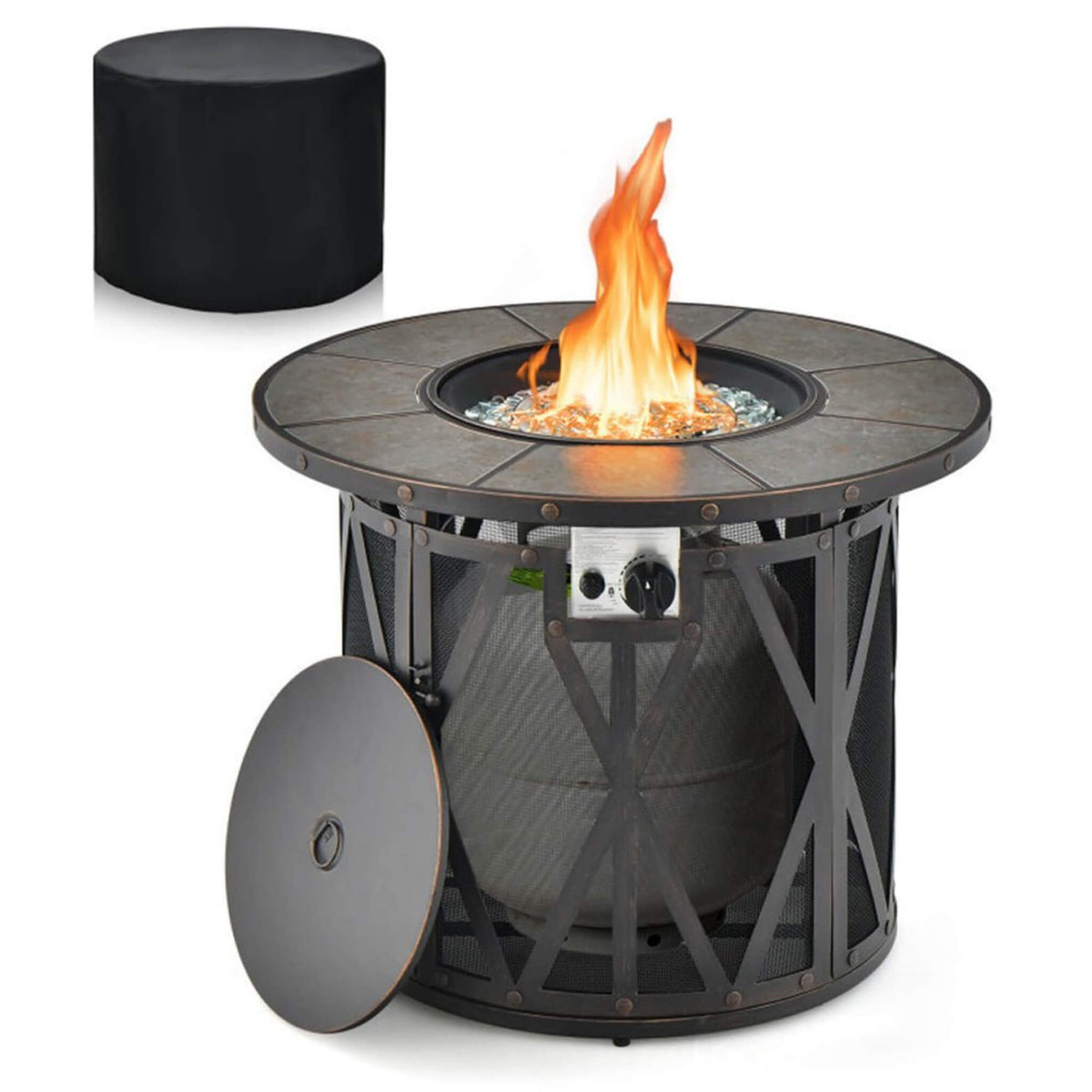 [SAK17432] 30" 30K BTU Fire Pit Table