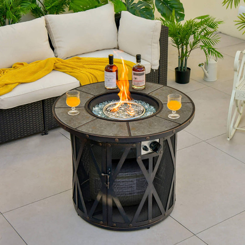 [SAK17432] 30" 30K BTU Fire Pit Table