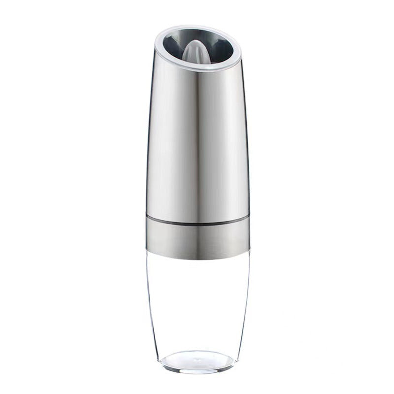 Electric Spice Grinder: Automatic, Gravity-Operated, LED Light, Adjustable Coarseness