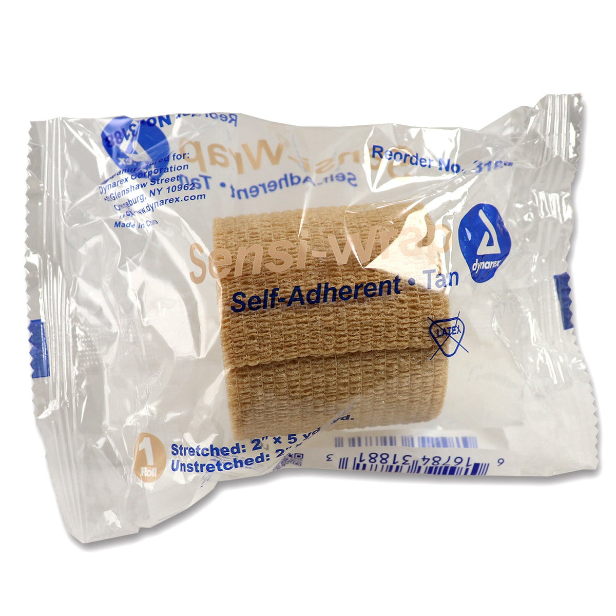 Sensi Wrap, Self-adherent Latex Free, Yds Tan, Each