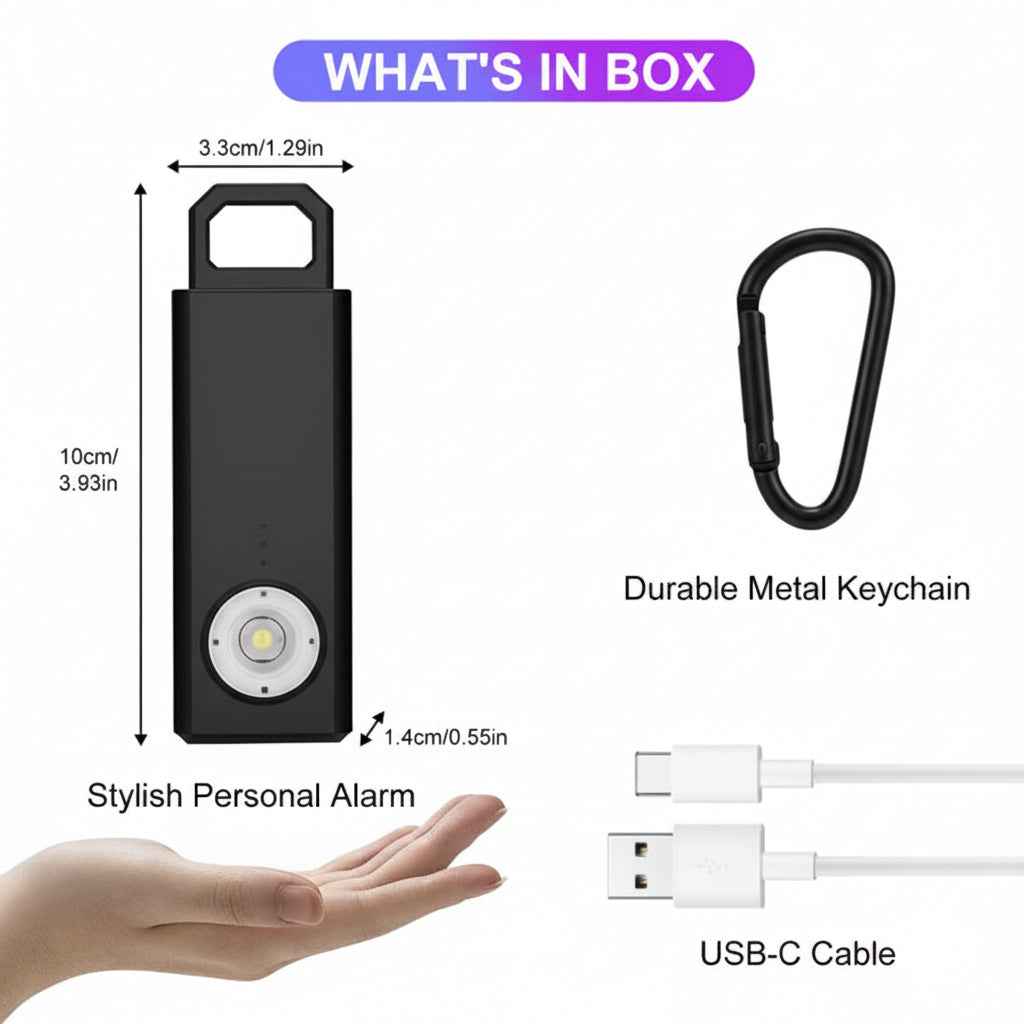 Anti Spier Self-Defense Alarm
