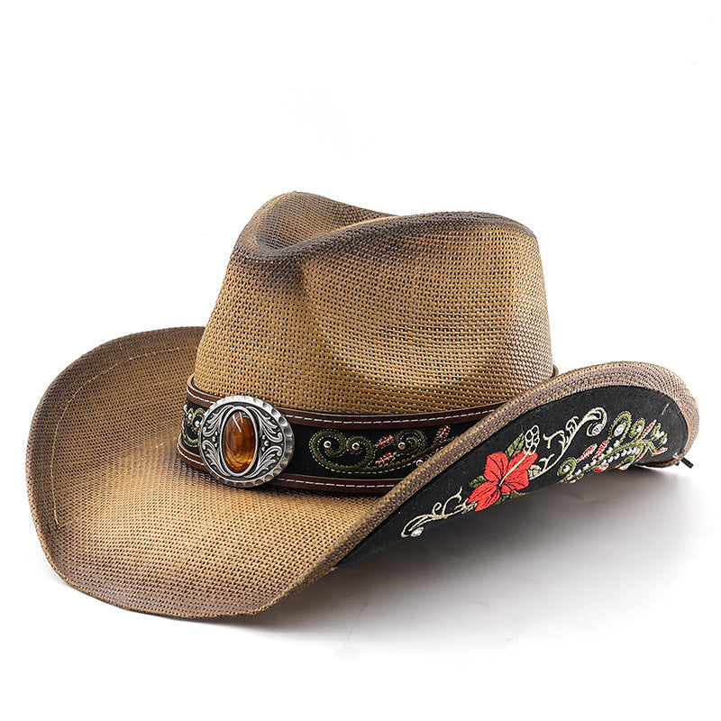 Tibet Cowboy Hat Sun Proof Beach Tourism