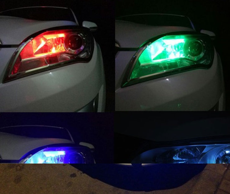 Colorful remote control driving light