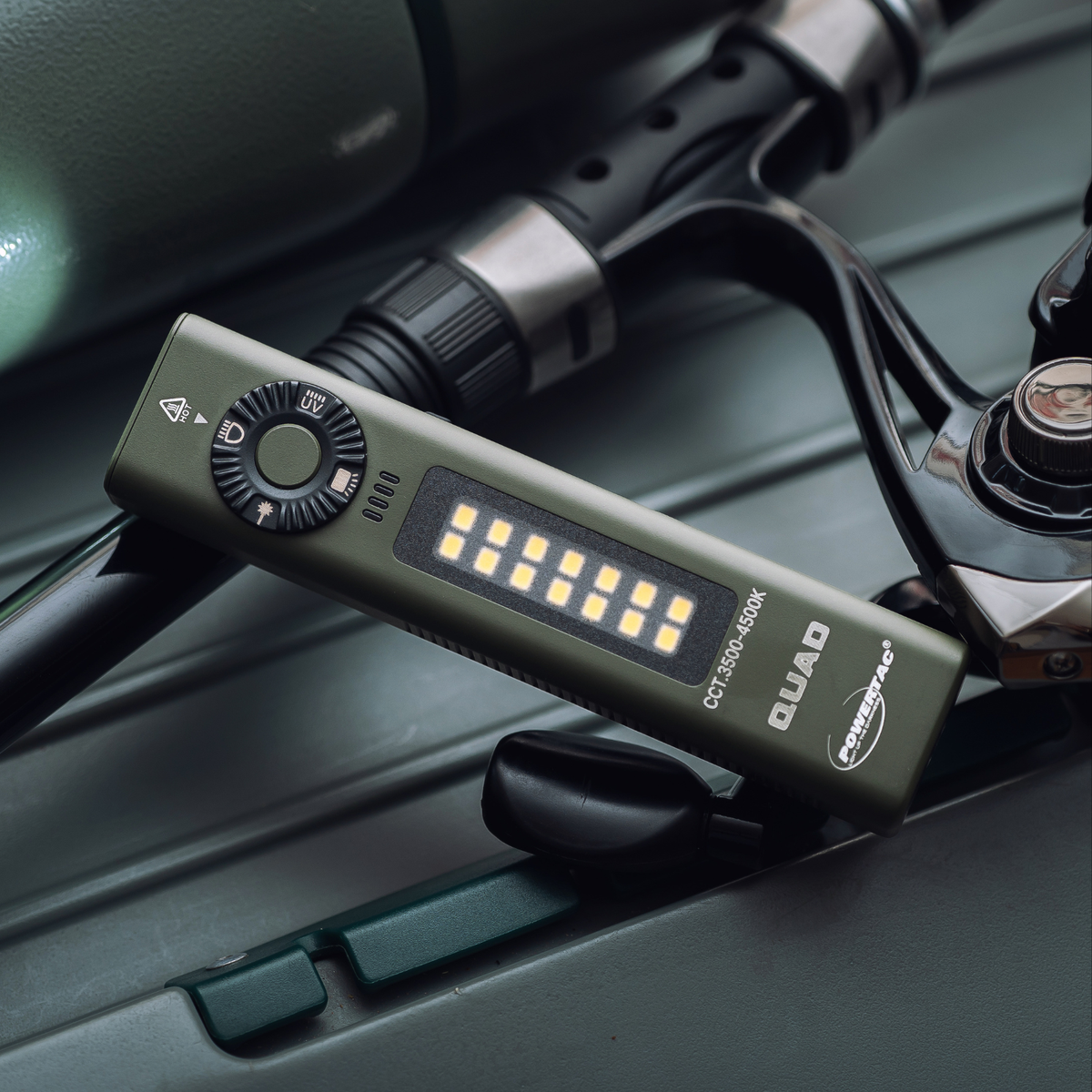 Powertac Quad 2000LM Multi-Beam Flashlight