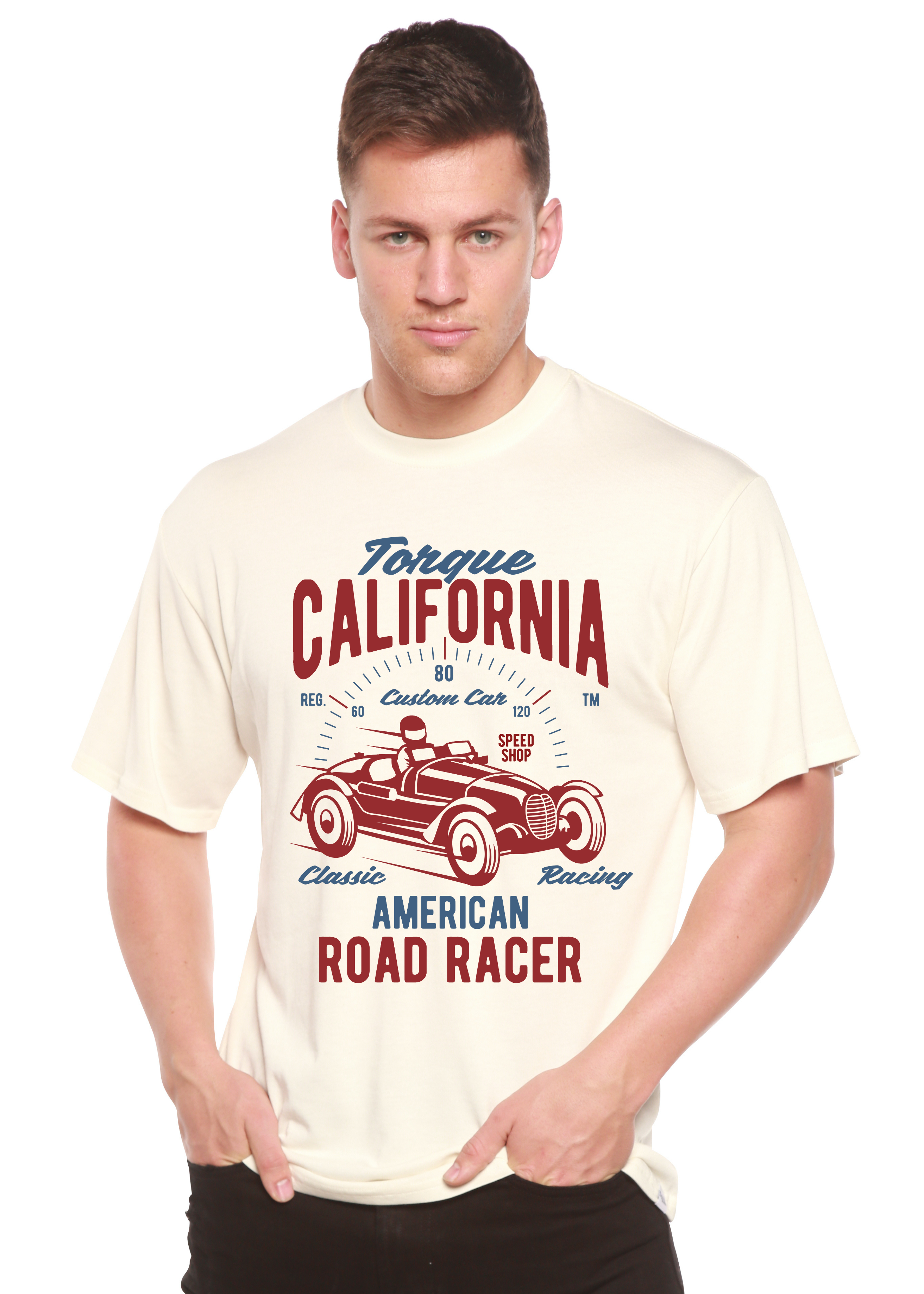 Torque California Spun Bamboo® Men's Bamboo Viscose/Organic Cotton Short Sleeve Graphic T-Shirt