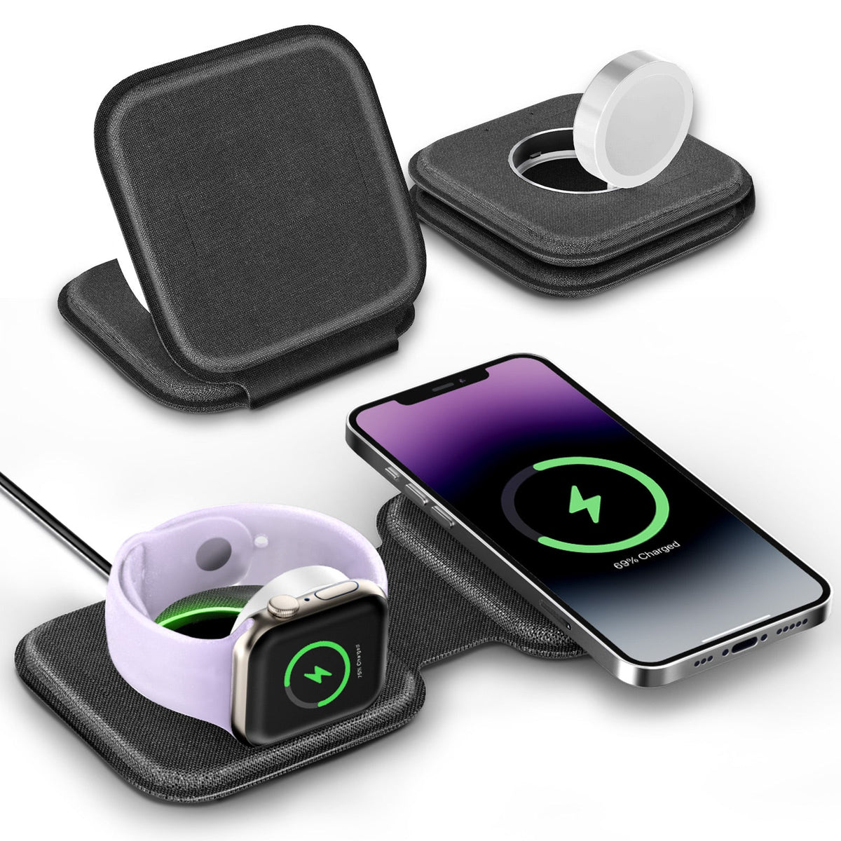2 in 1 Multi-functional Wireless Charger