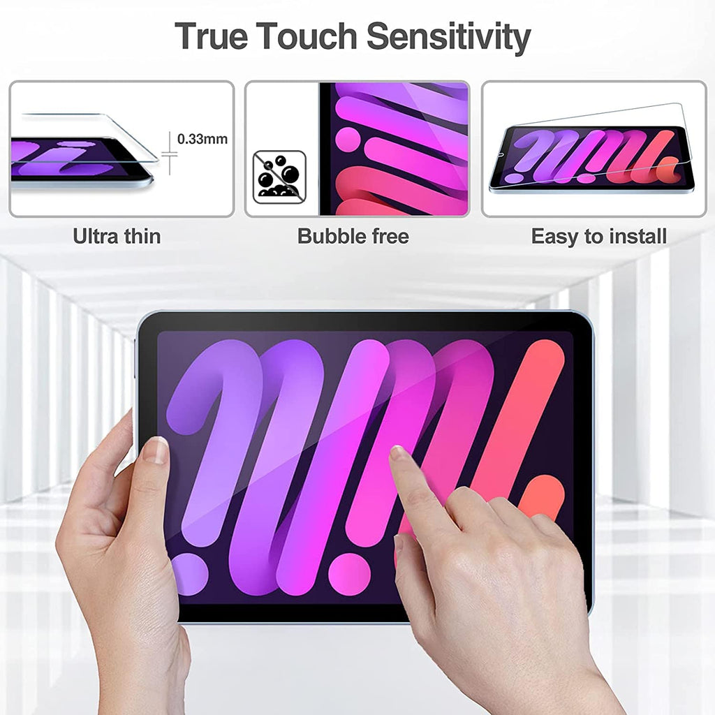 Clear Tempered Glass Screen Protector Apple Ipad Mini (A17 Pro)