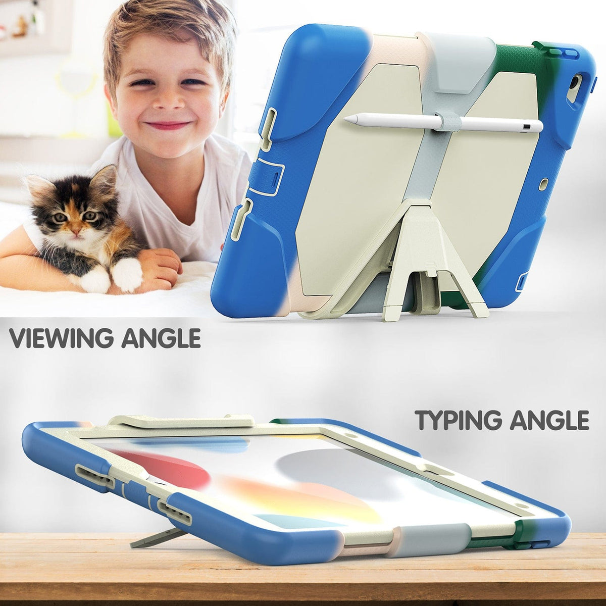 Wander Kickstand Case for iPad 10.2-inch (7th/8th/9th Gen)