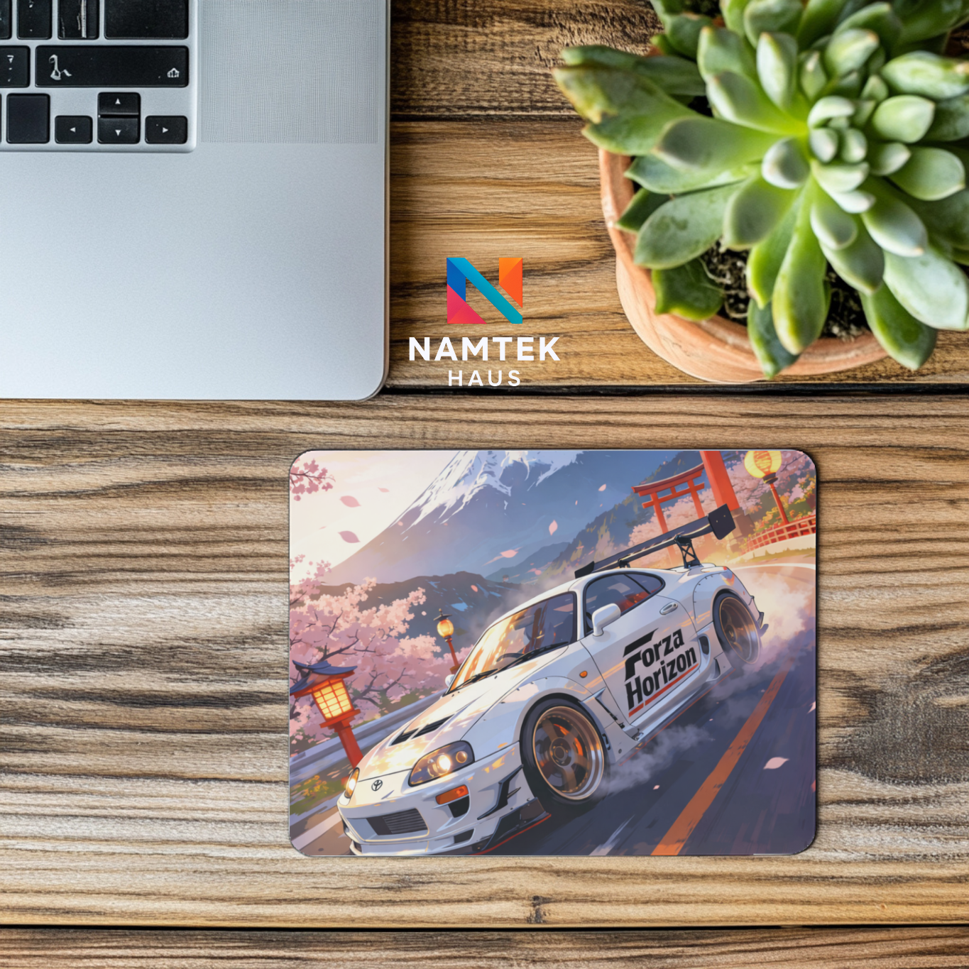 Forza Horizon Racing Mouse Pad - Japanese Drift Art Desk Mat