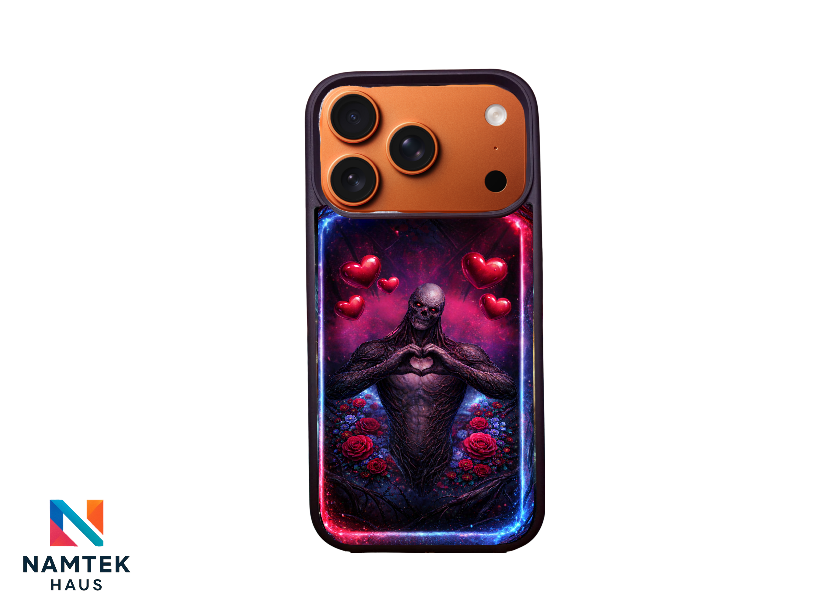 Stranger Things Vecna Showing Sum Luv! Saint Valentine's iPhone & Samsung Phone Case