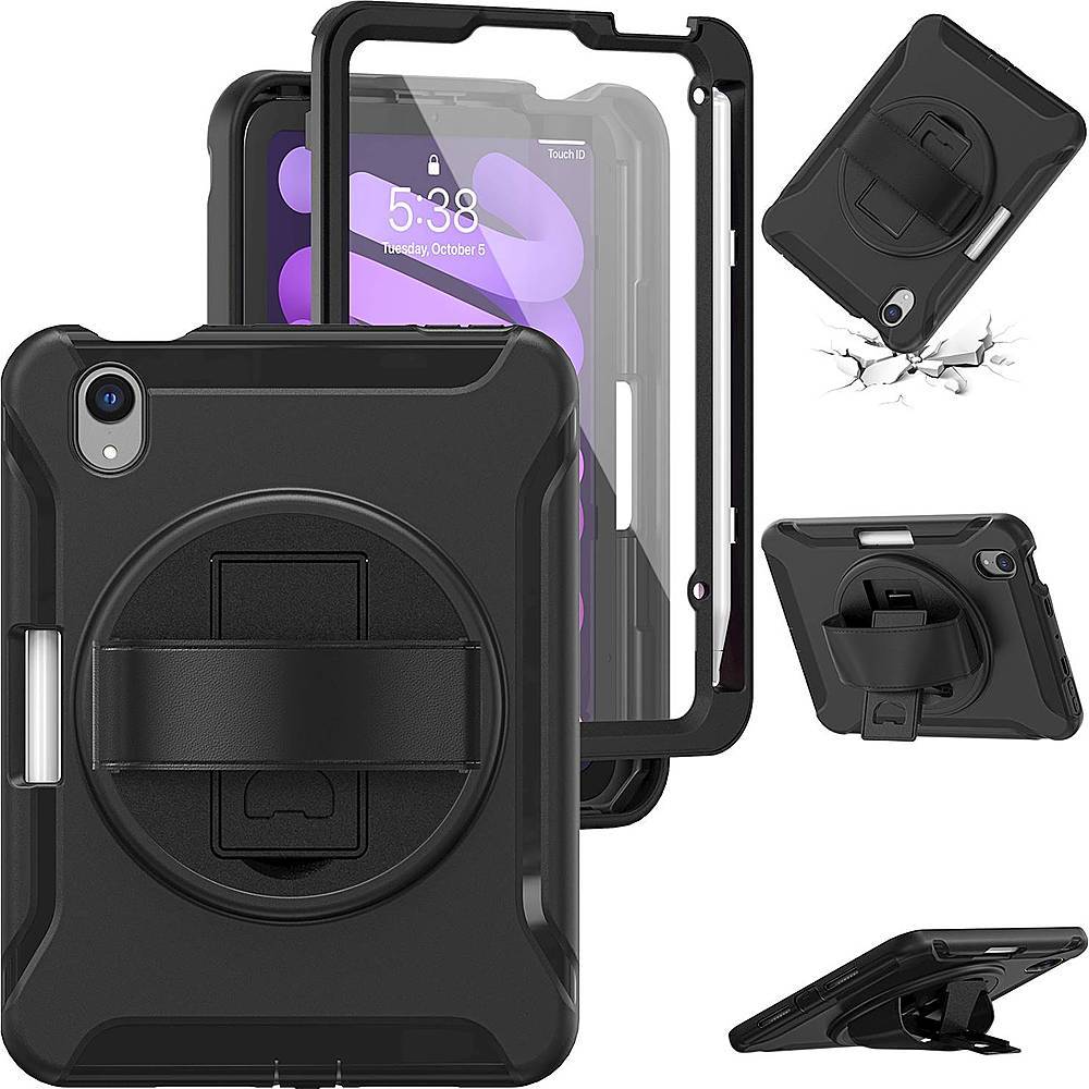 Raider Heavy-Duty Hand Strap Case for iPad mini (A17 Pro)