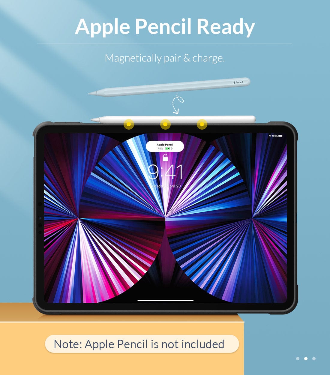Venture Clear Hard Shell Case for iPad Pro 11-inch