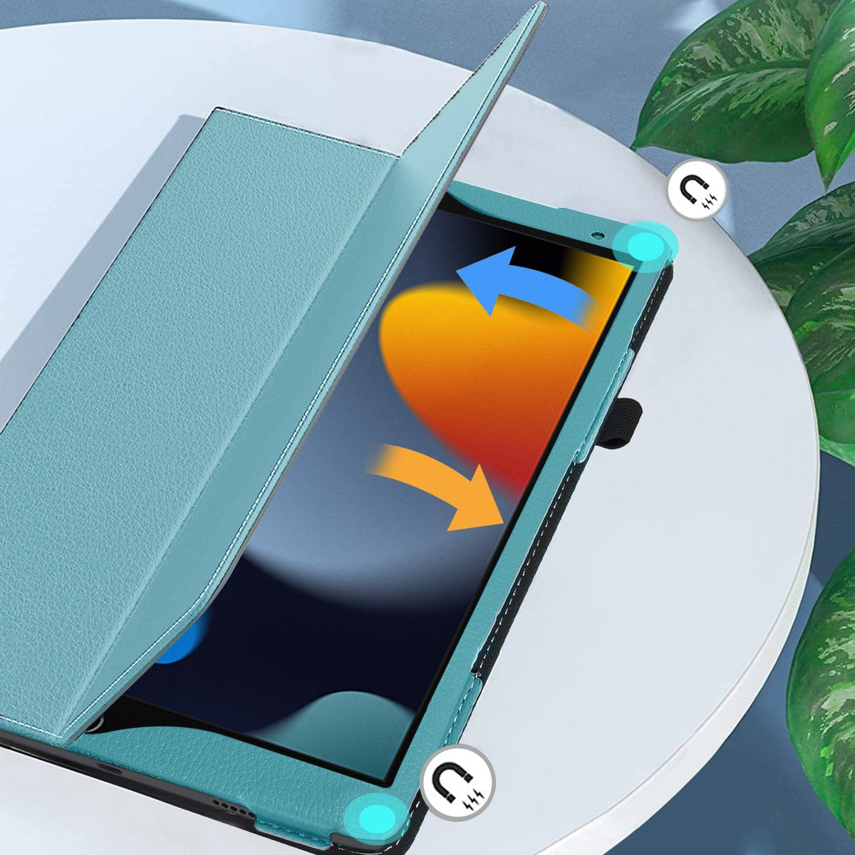 Indy Bi-Fold Folio Case for iPad 10.2-inch (8th/9th Gen)