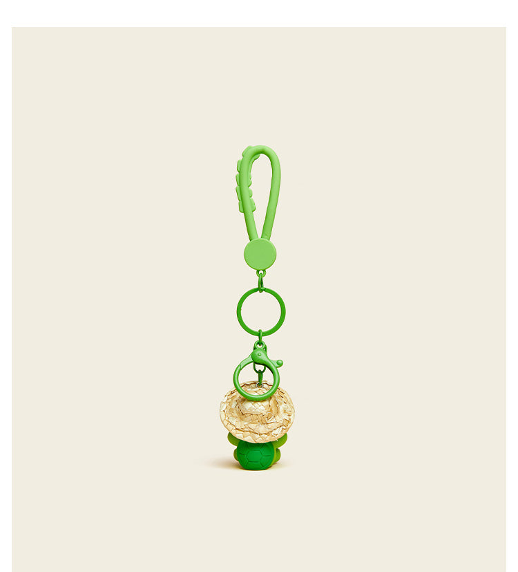 Crying Banana Plush Doll Key Button Pendant
