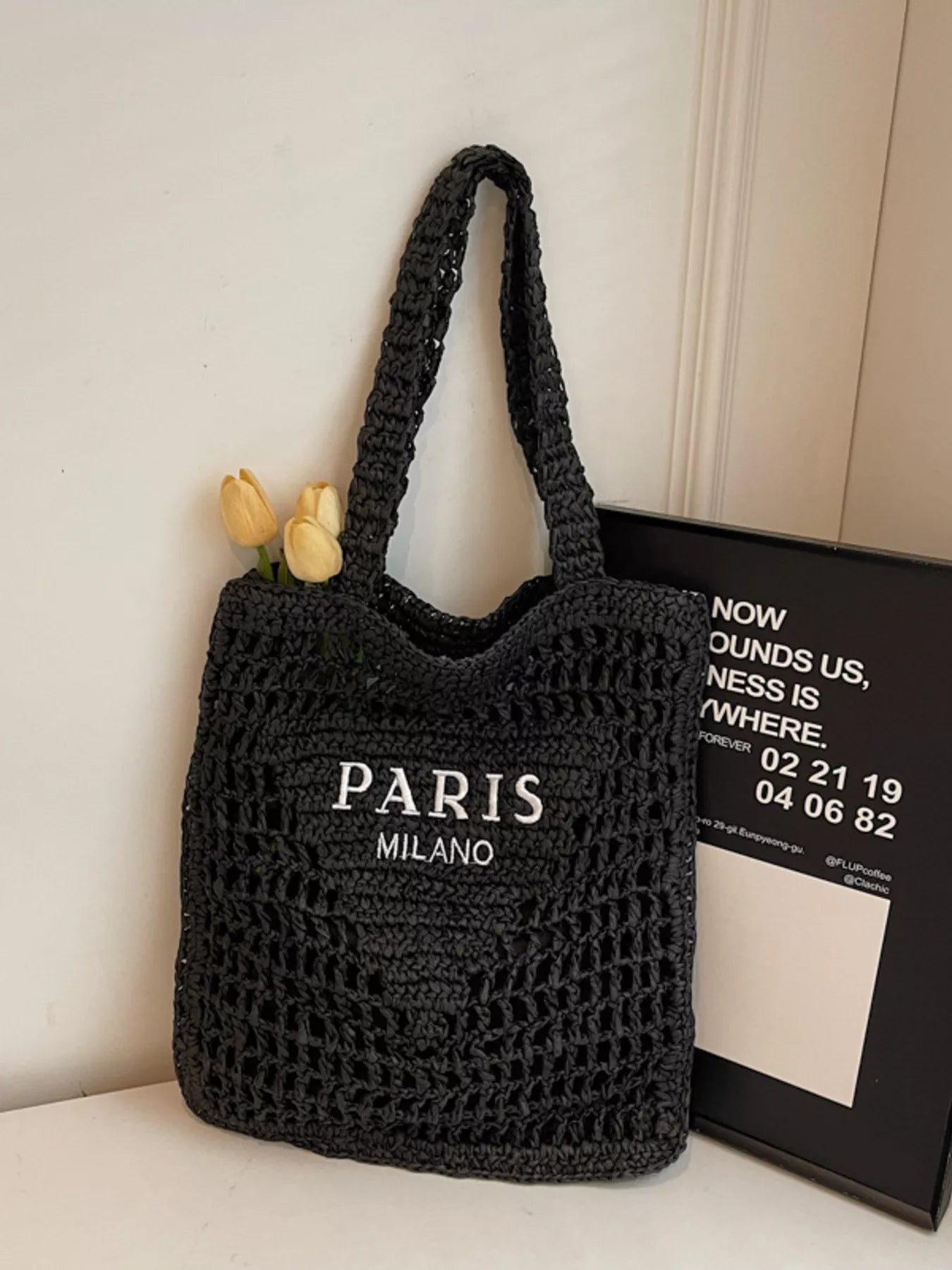 Crochet Knit Shoulder Bag