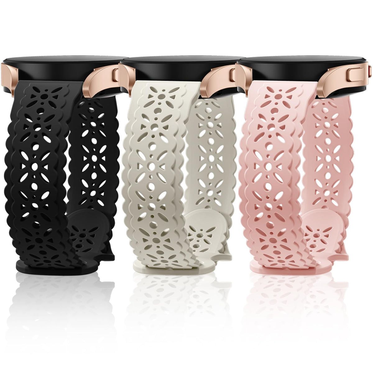 Lace Floral Watch Band Samsung
