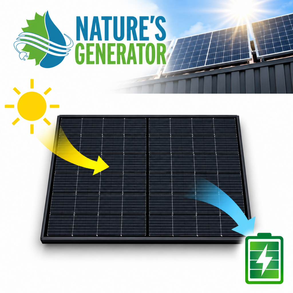 440 Watt Monocrystalline Solar Panel (4 Pack)