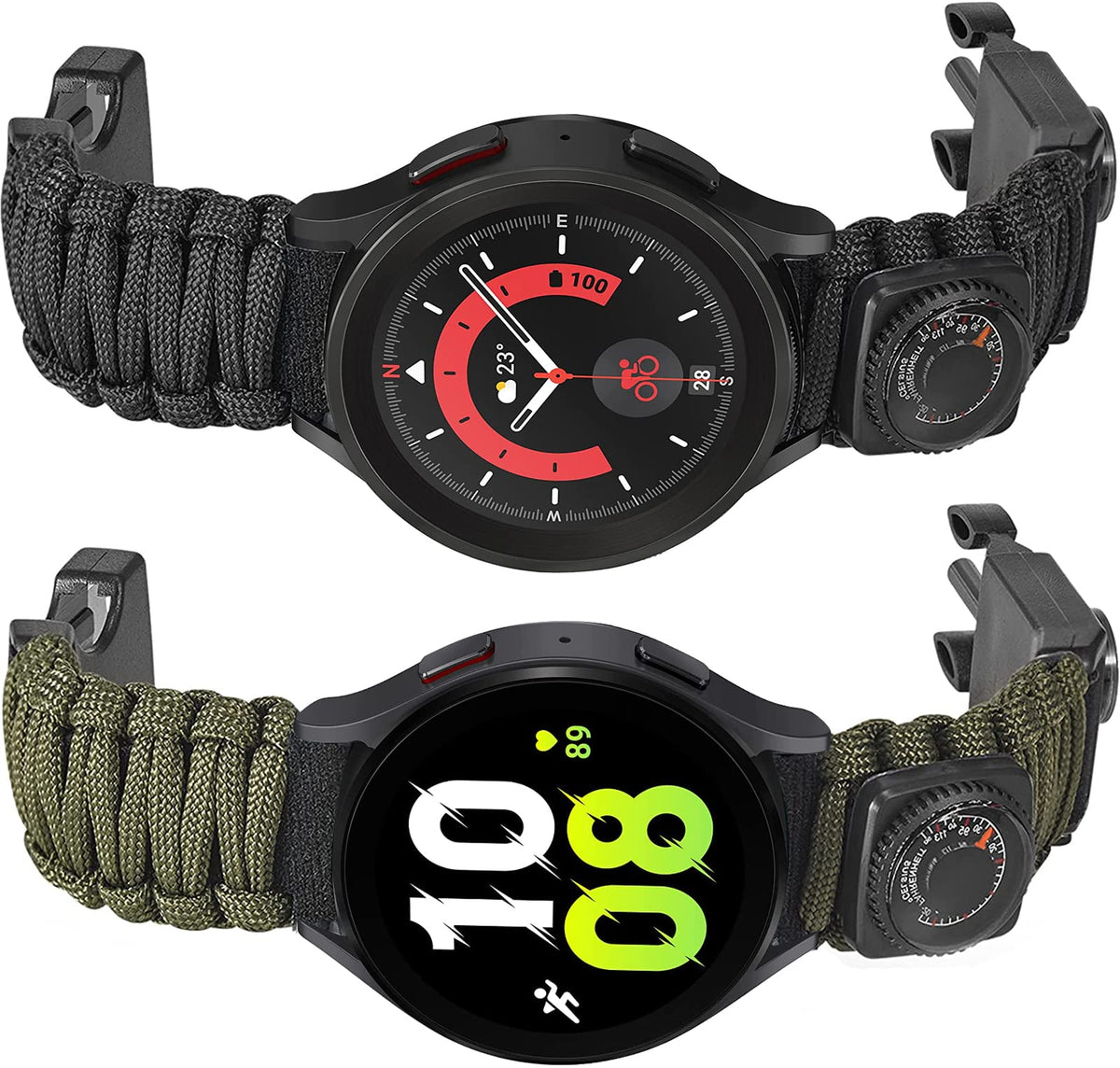 Onewly Galaxy Watch Band Paracord 20mm