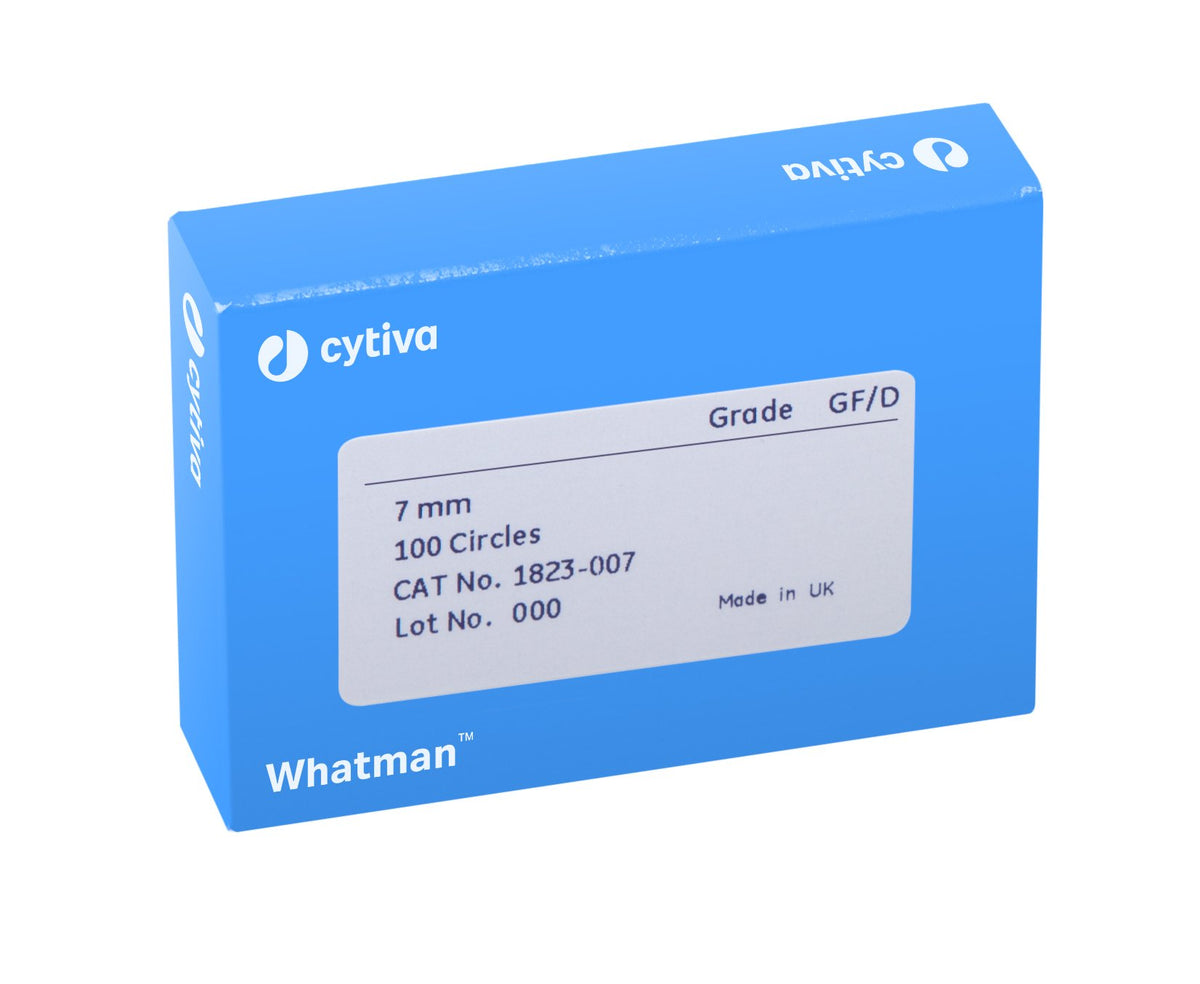 Whatman 1823-142 Filter Circles, 142mm Dia, Binder Free Grade GF/D, 25/pk (PN:1823-142)