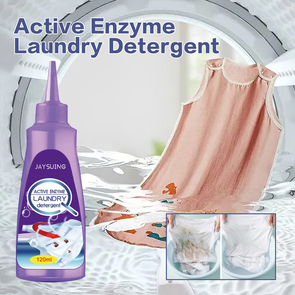 Active Enzyme Laundry Detergent, Laundry Stains And Blood Stains Cleaning Laundry Multi-purpose Detergent