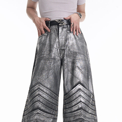 Design Dark Knight Wide-leg Pants