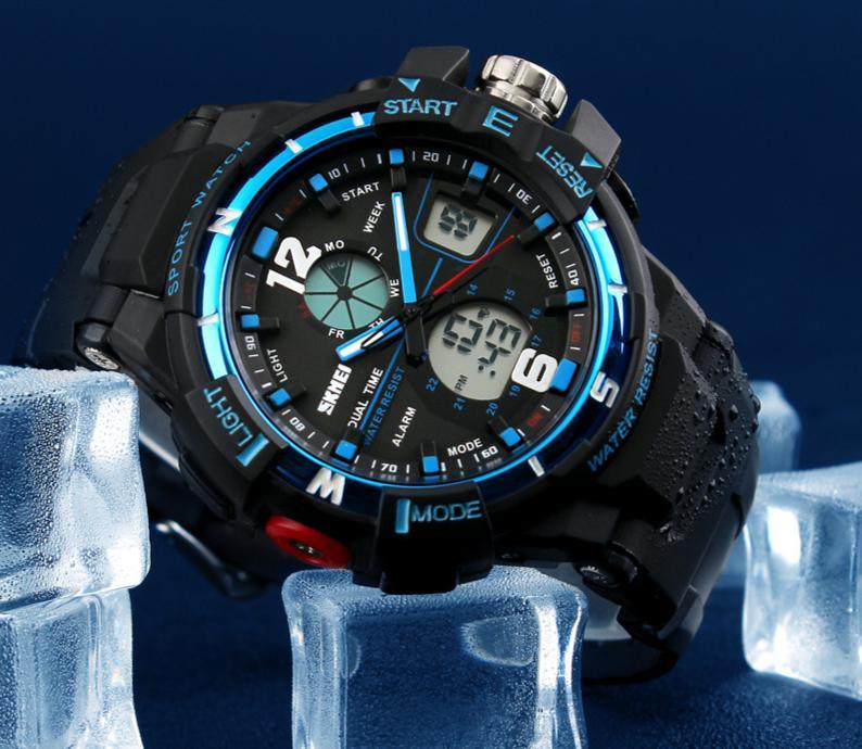 Military Digital Sports Watch 50M