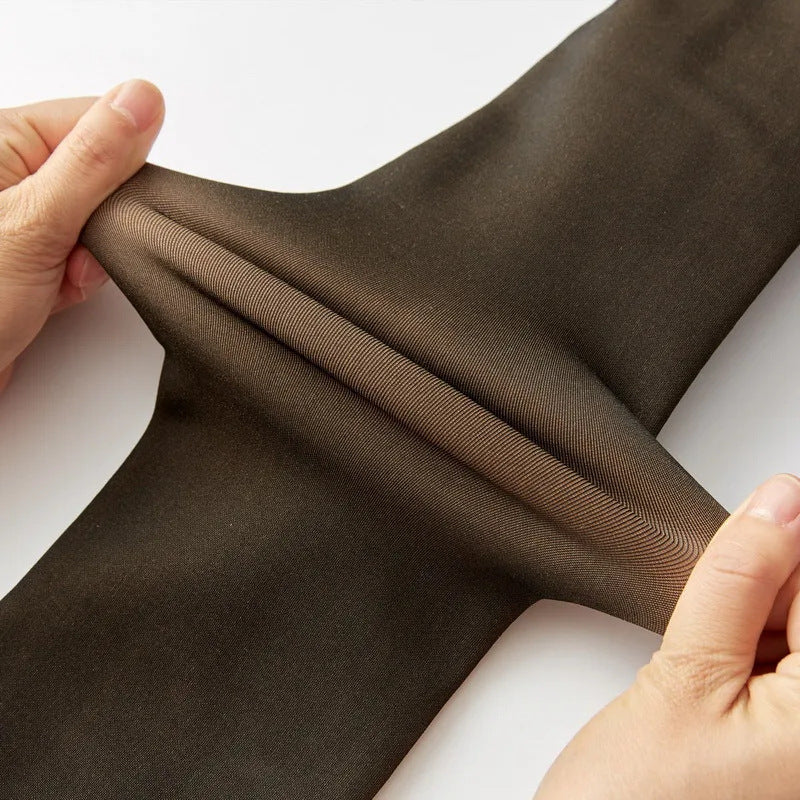 Elastic High Waist Base Thick Elastic Warm-keeping Pants