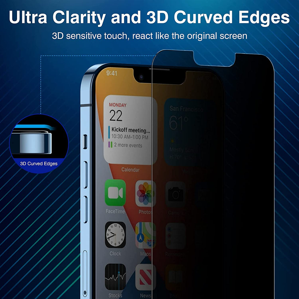 Privacy Screen Protector (2-Pack) Iphone 13 And Iphone 14